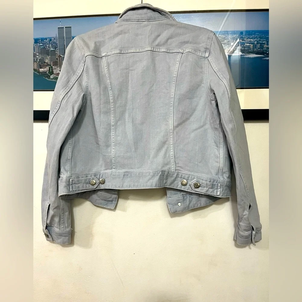 H&M 4 Pockets light blue Jacket size 10